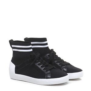 ASH High Top Sock Sneaker Size 39/ 8.5 US